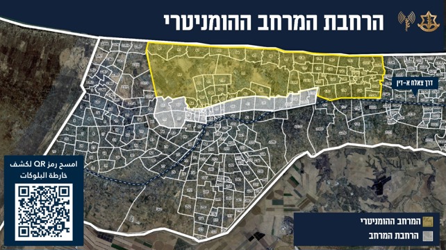 הרחבת המרחב ההומניטרי ברצועת עזה
