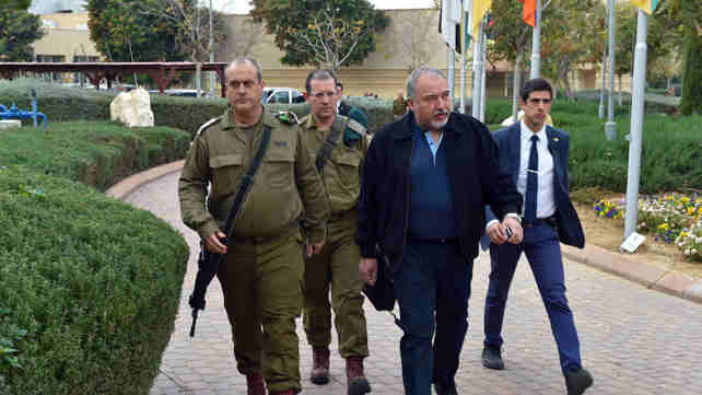 שר הביטחון אביגדור ליברמן