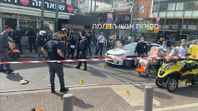 זירת רצח בתל אביב