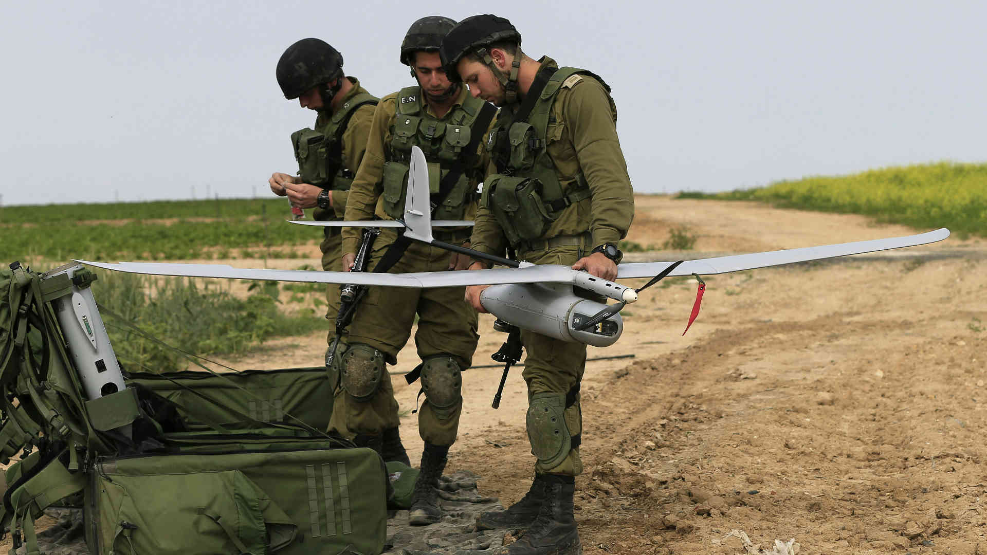 "רוכב שמיים" מופעל בידי לוחמי צה"ל