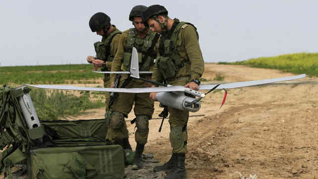"רוכב שמיים" מופעל בידי לוחמי צה"ל