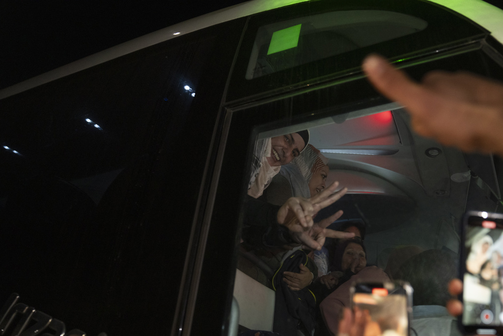שחרור אסירות פלסטיניות במסגרת עסקת חטופים, נובמבר 2023