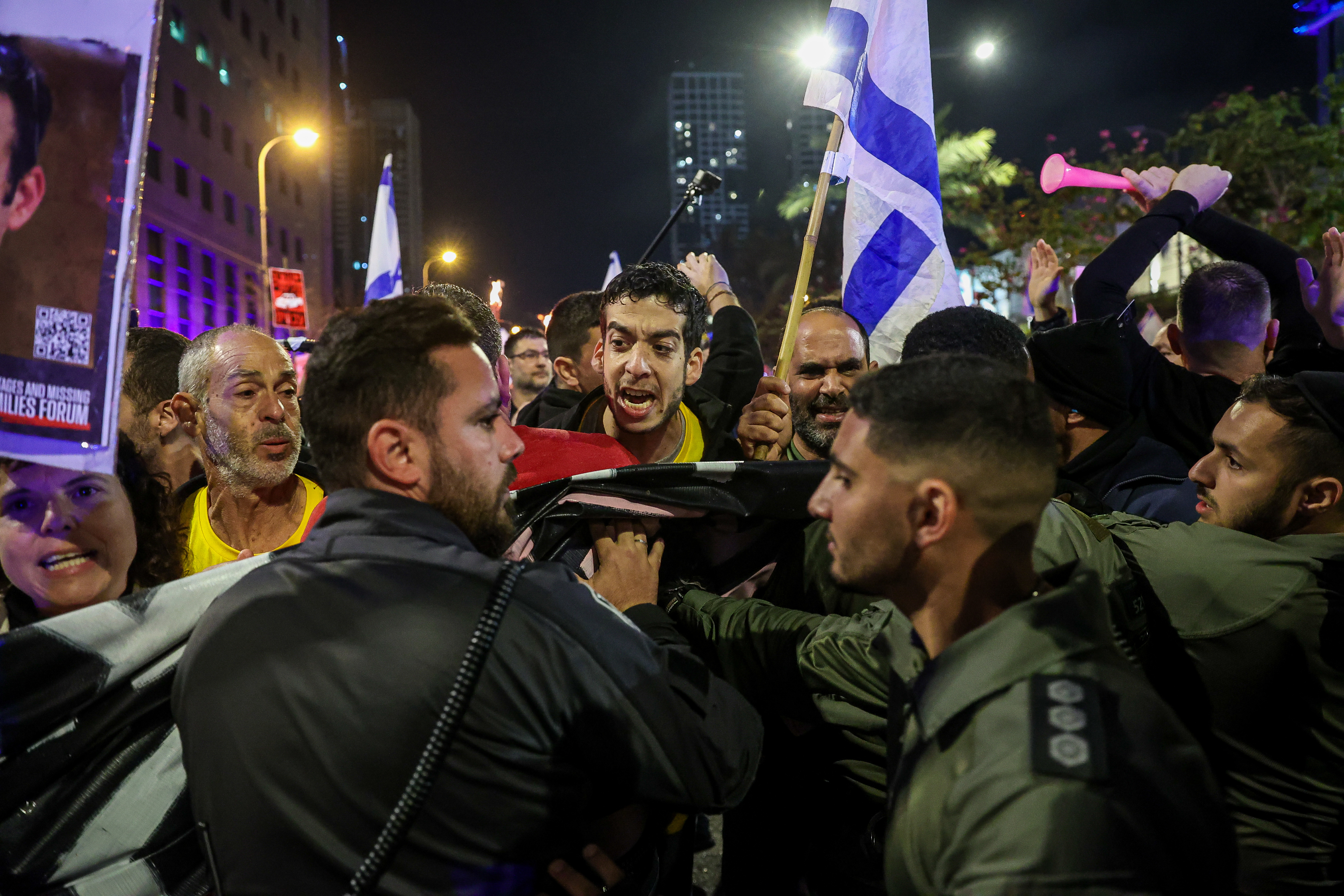 הפגנה בקפלן