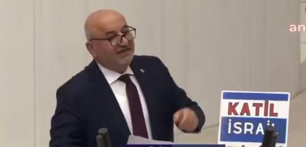 חבר פרלמנט טורקי שהתמוטט ומת כשתקף את ישראל