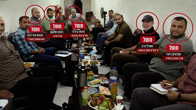 בכירי חמאס במנהרה בעזה בזמן המלחמה 05.12.23