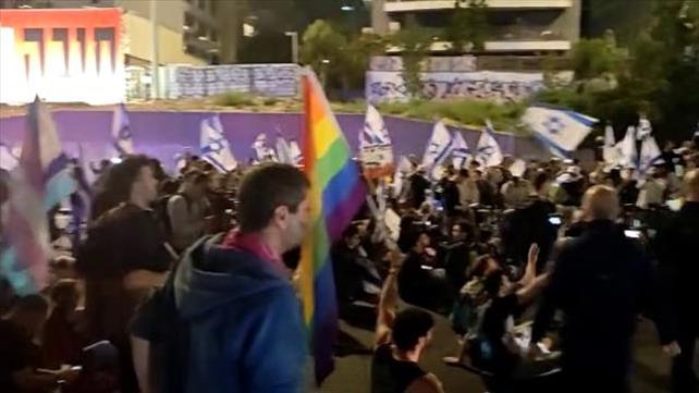 מפגינים באיילון דרום 16.03.23
