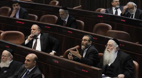 התנגדות במפלגות החרדיות לחוק המתנות