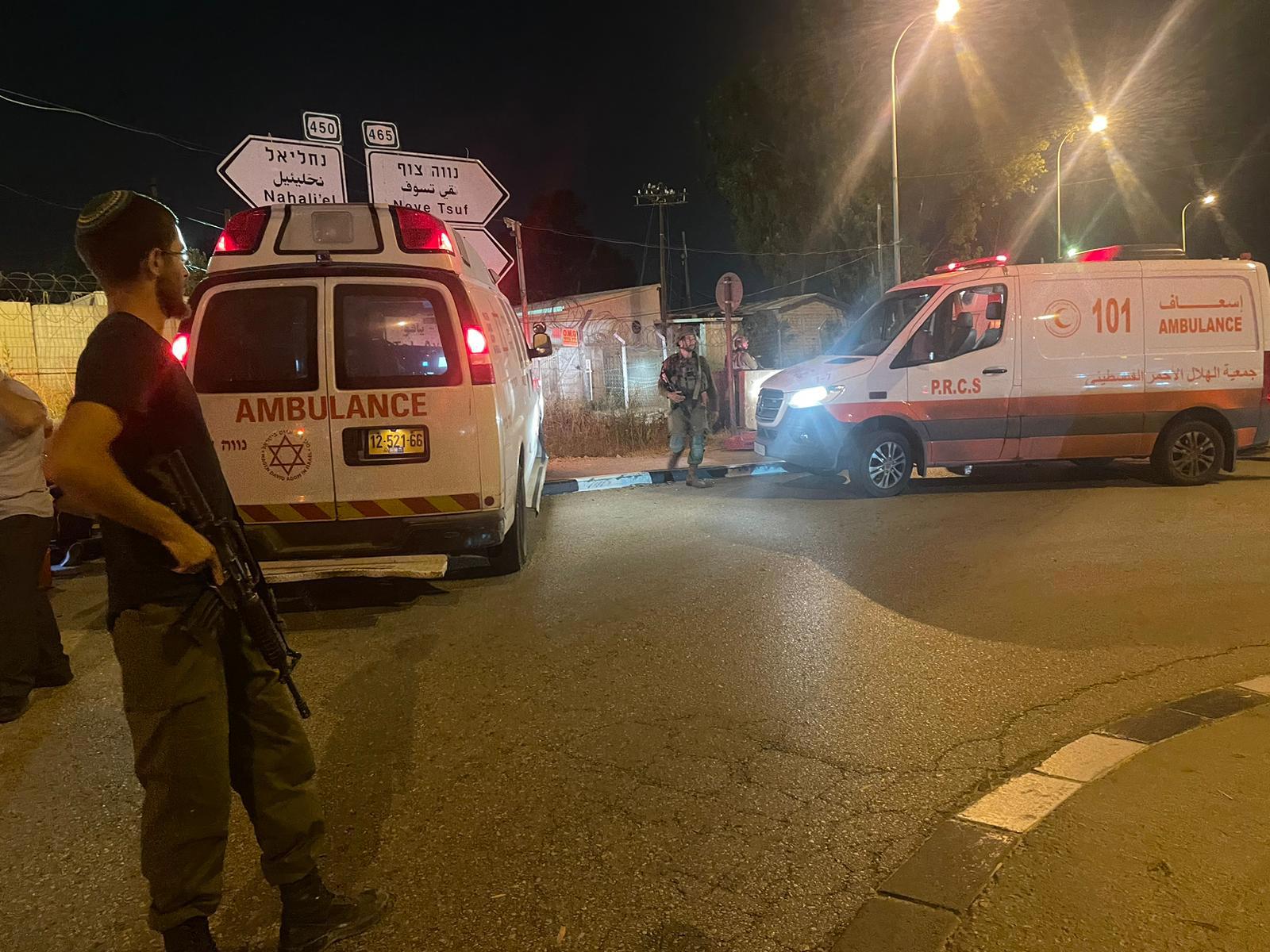 מחבלים ירו לעבר עמדה צבאית באזור נווה צוף בבנימין 01.06.23