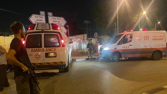 מחבלים ירו לעבר עמדה צבאית באזור נווה צוף בבנימין 01.06.23