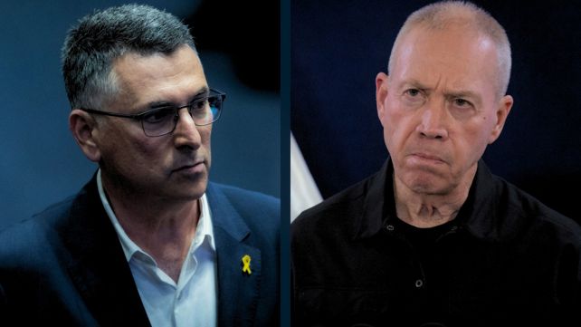 יואב גלנט וגדעון סער