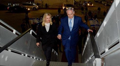 נתניהו המריא לאוגנדה: "מקווה להביא בשורות טובות"
