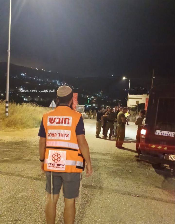 פיגוע דריסה ליד שכם 