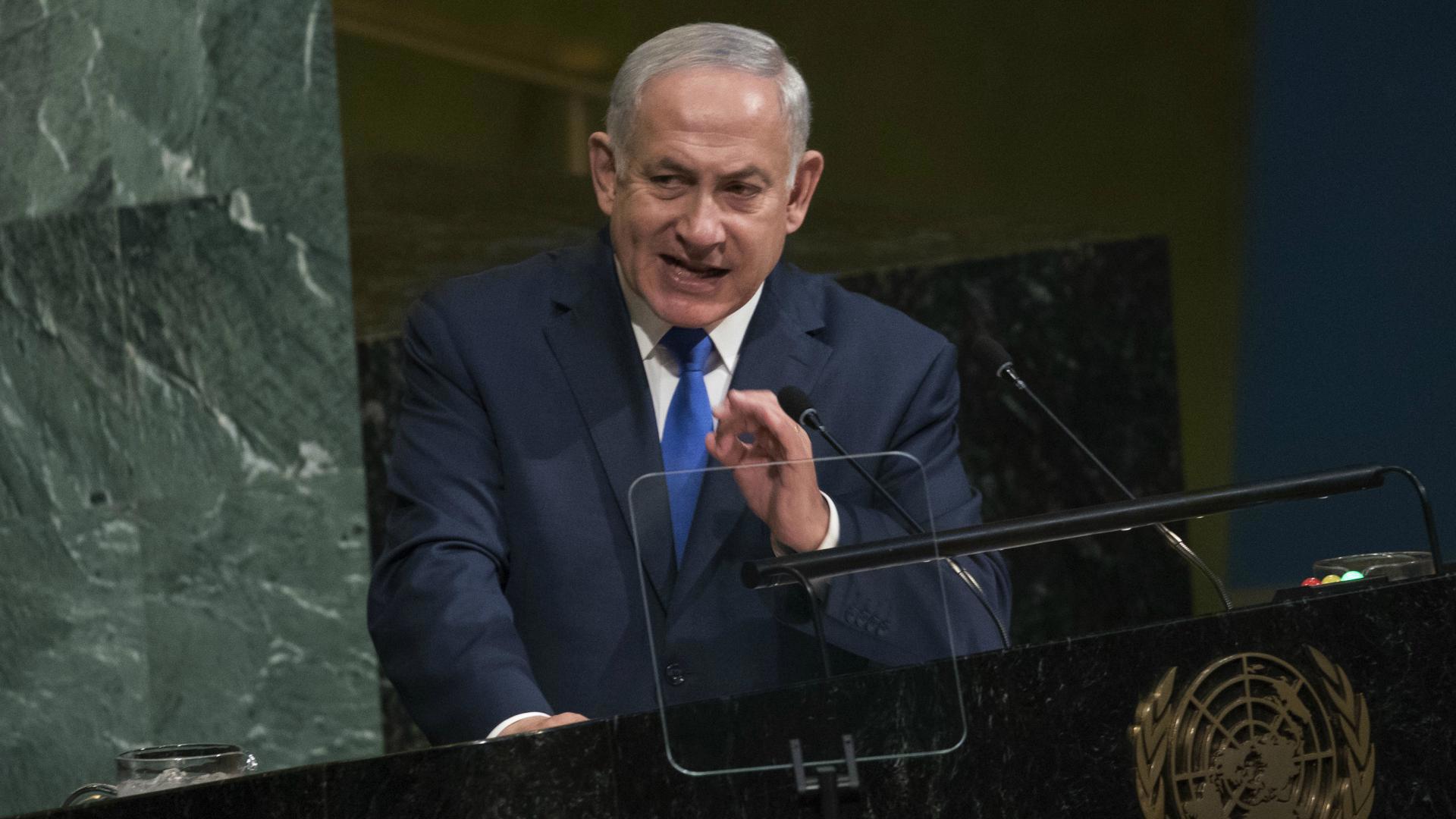 נתניהו נואם בעצרת הכללית של האו"ם