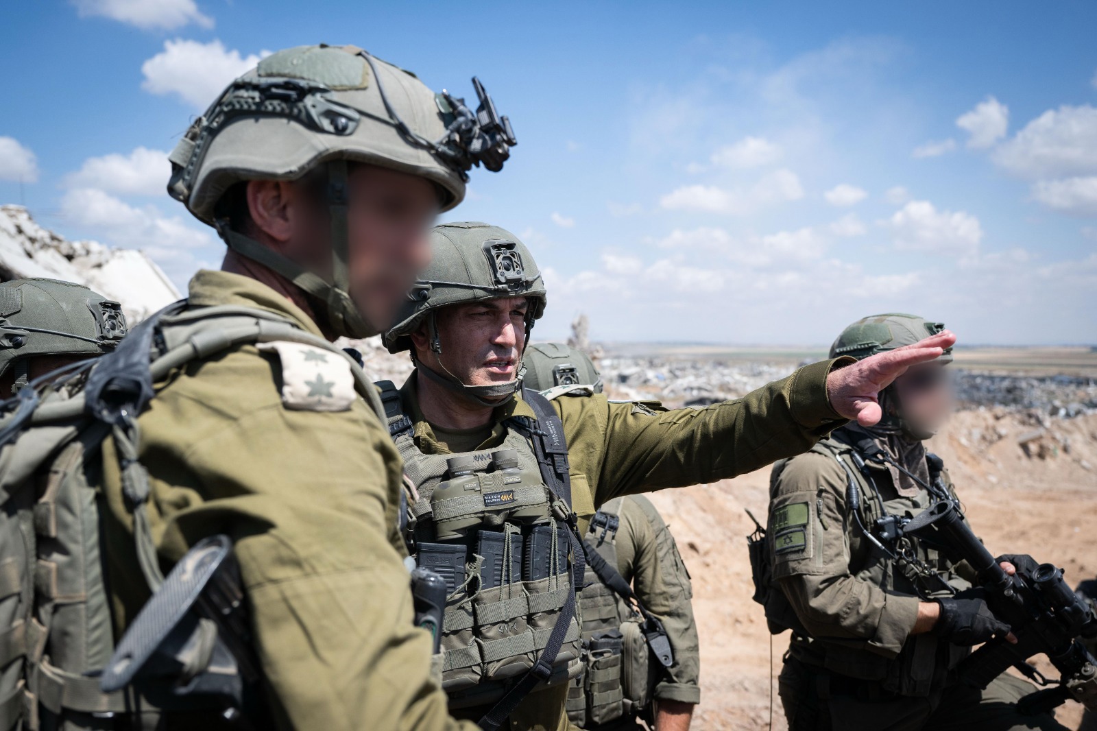 הרמטכ"ל אייל זמיר בסיור בשג'אעייה