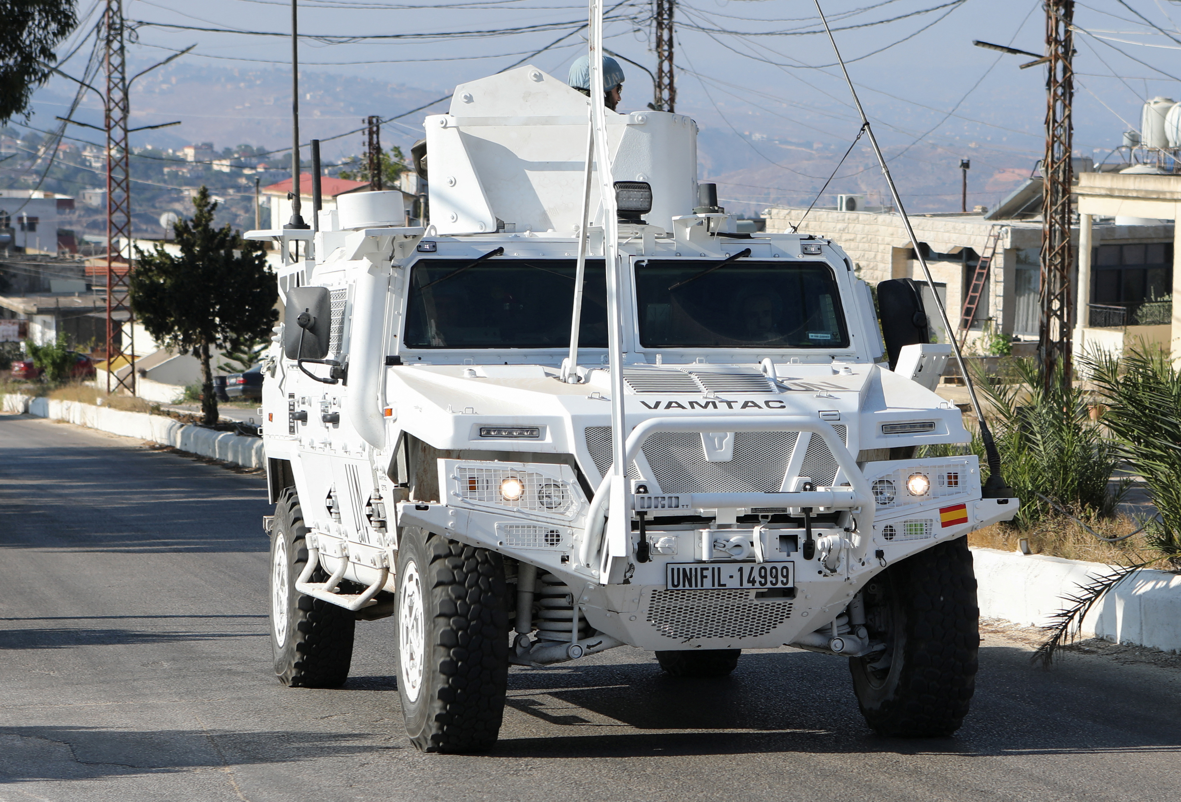 רכב של יוניפי"ל במרג' עיון