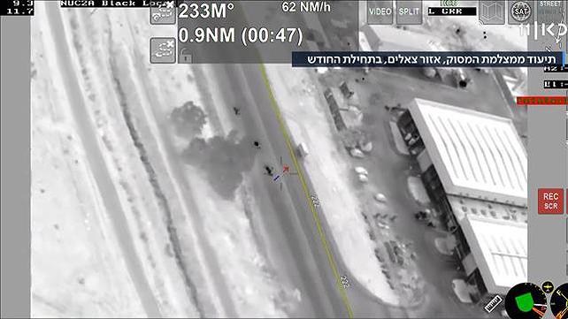 תיעוד מרדף אחר צעירים בדואים שפרצו לבסיס צאלים, ינואר 2021