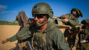 חיילי צה"ל באימון ברמת הגולן