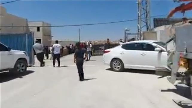אתר הבנייה בירושלים שבו נהרג פועל