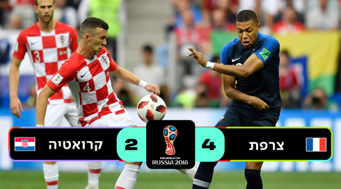 צרפת נגד קרואטיה 2018