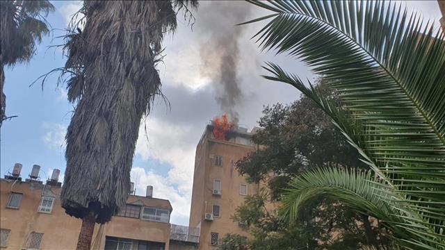 נעצר גבר בן 61 שתקף את בנו בסכין והצית את דירת גרושתו  בבאר שבע, 22.01.20