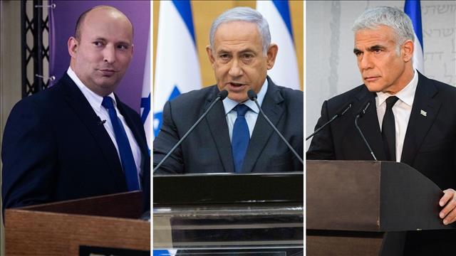 בנימין נתניהו, נפתלי בנט ויאיר לפיד