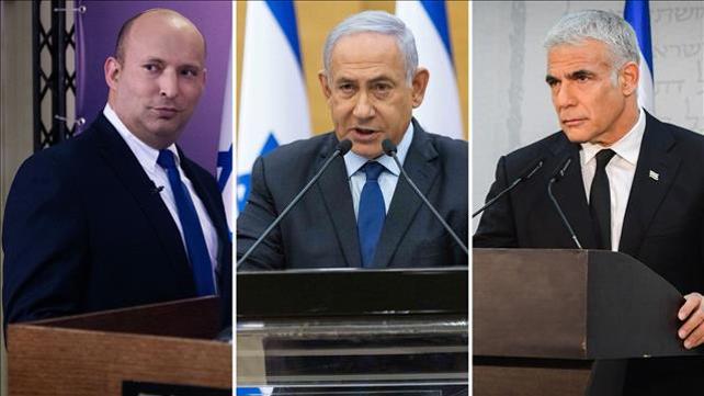 בנימין נתניהו, נפתלי בנט ויאיר לפיד