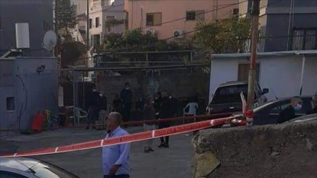 זירת התאונה בעין מאהל שבה נהרג פעוט בן שנתיים וחצי 30.11.20זירת התאונה בעין מאהל שבה נהרג פעוט בן שנתיים וחצי 30.11.20