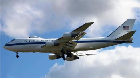 "המכה של הספוטרים": רודפי ה-Air Force One זכו לצפות בו מקרוב