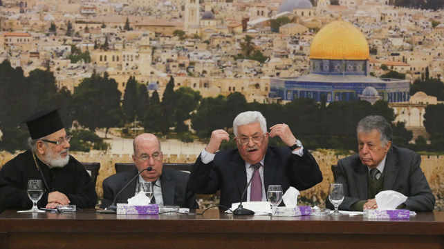 אבו מאזן בנאום ברמאללה, ינואר 2018