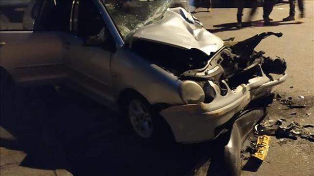 חשד לפיגוע דריסת מסתערבי מג"ב באזור רמאללה יום חמישי 17 באוקטובר