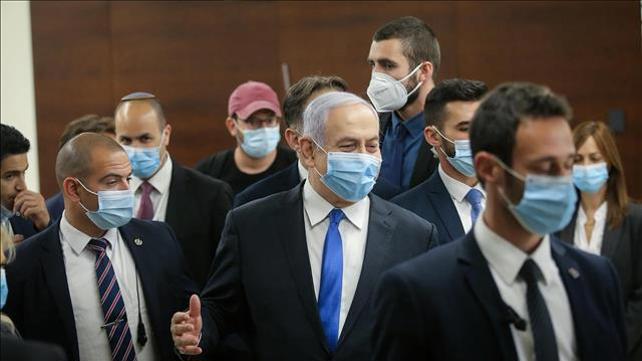 ראש הממשלה בנימין נתניהו ביום פתיחת משפטו 24.5.20