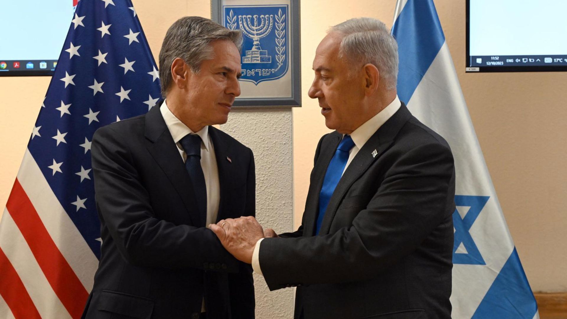 בנימין נתניה ואנתוני בלינקן