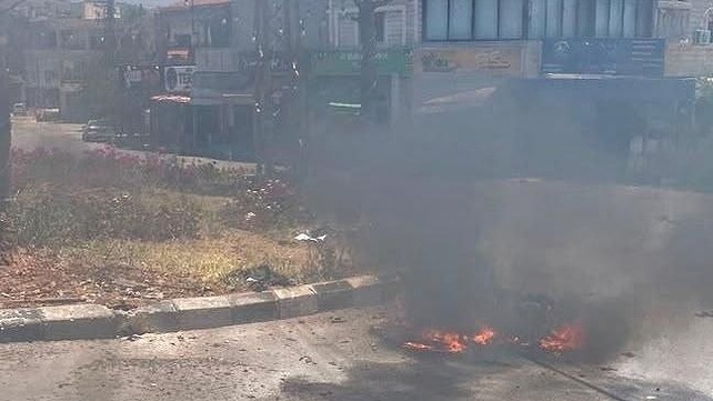תקיפת אופנוע בדרום לבנון 13.06.2026
