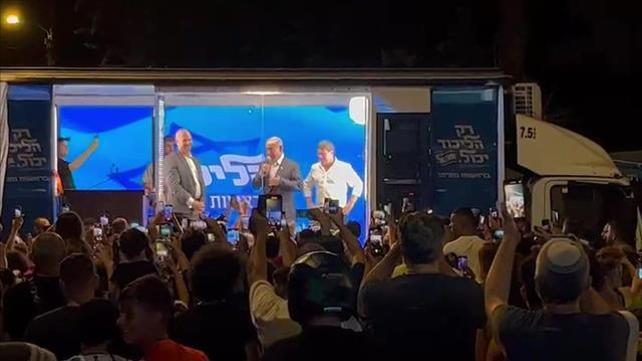 המשאית המשוריינת של נתניהו לבחירות 07.09.22