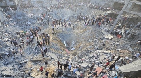 צה"ל על האירוע בג'באליה: בפעולה קרסה תשתית של חמאס מתחת למבנים
