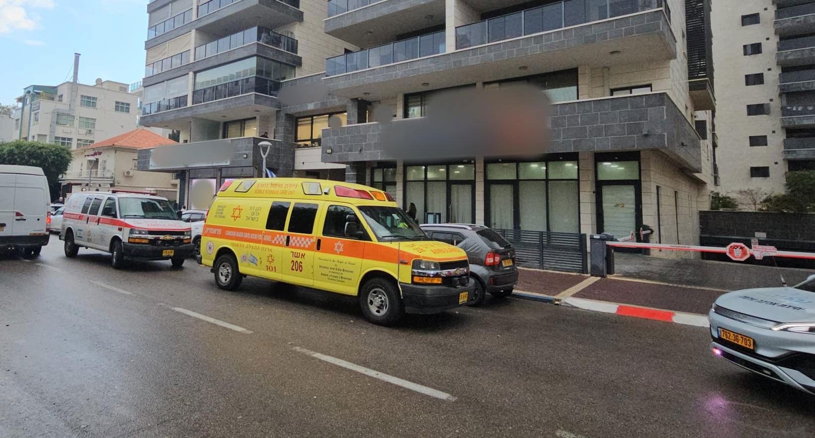 זירת הרצח הכפול בנהריה