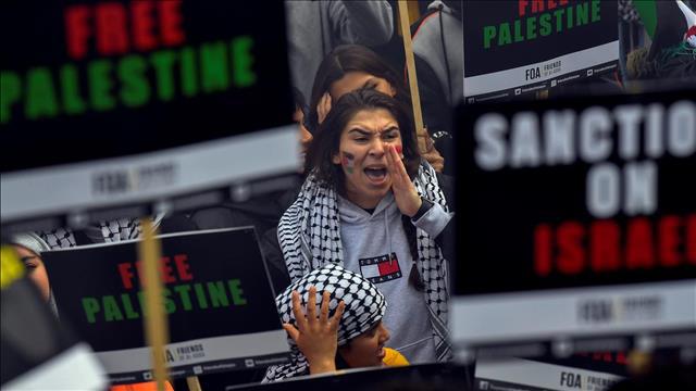 הפגנות נגד ישראל, אנטישמיות, שומר החומות, עזה