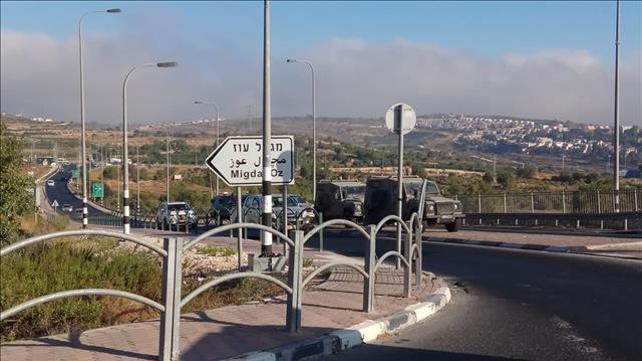 זירת הפיגוע ליד אפרת 8.8.19