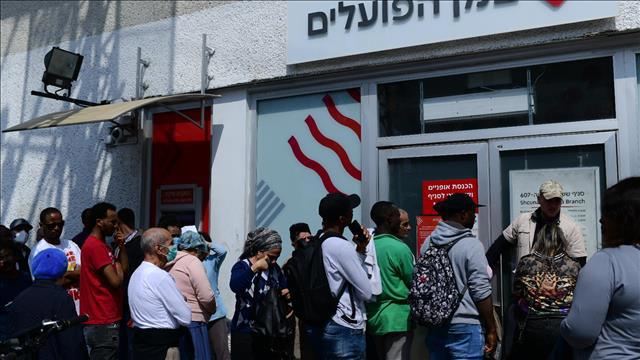 בנק הפועלים בשכונת התקווה, משבר קורונה, 15.03.20