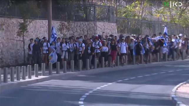 צעדת הנוער עוטף עזה