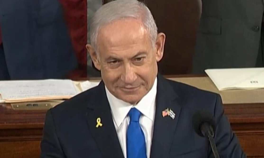בנימין נתניהו נואם בקונגרס האמריקני