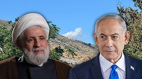 בנימין נתניהו, נעים קאסם; גבול הצפון
