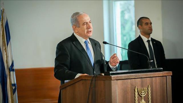 נתניהו בטקס האשכבה לשמגר, אוקטובר 2019