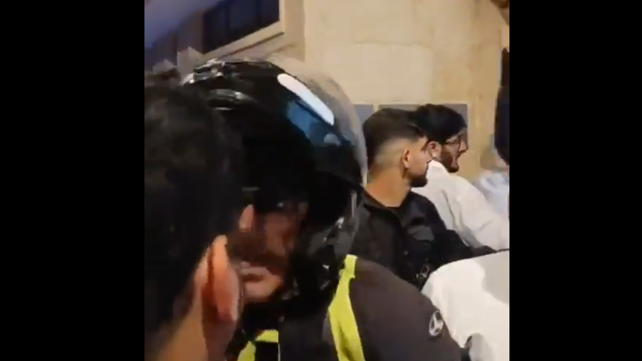מהומות מחוץ לטקס הזיכרון הישראלי-פלסטיני ברעננה, יום הזיכרון 2025