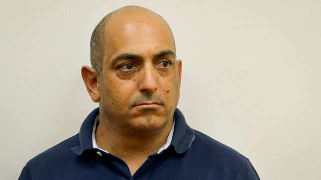 דוד שרן בבית המשפט בראשל"צ, השבוע