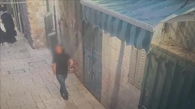 חשוד חמוש בסכין שנעצר בעיר העתיקה 22.07.22