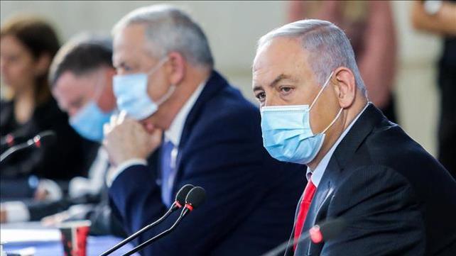 בנימין נתניהו, בני גנץ, 14.06.2020