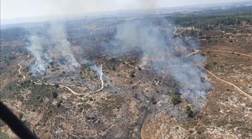 השריפה במתקן אדם: הושגה שליטה על האש