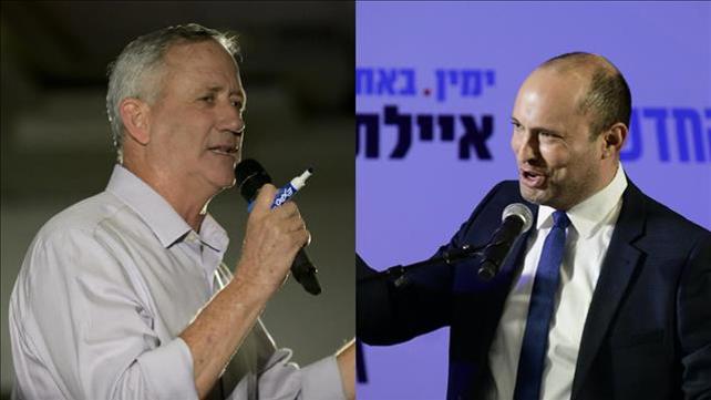 נפתלי בנט, בני גנץ