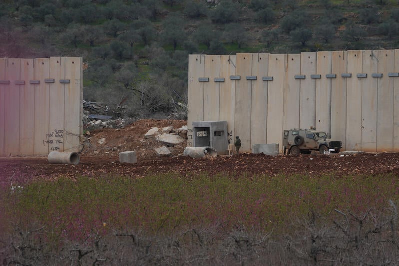 חיילי צה"ל בגבול לבנון, מרץ 2025